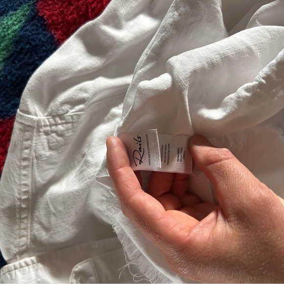 Rails Ingrid Shirt White with Star Pattern - Picture 8 of 9